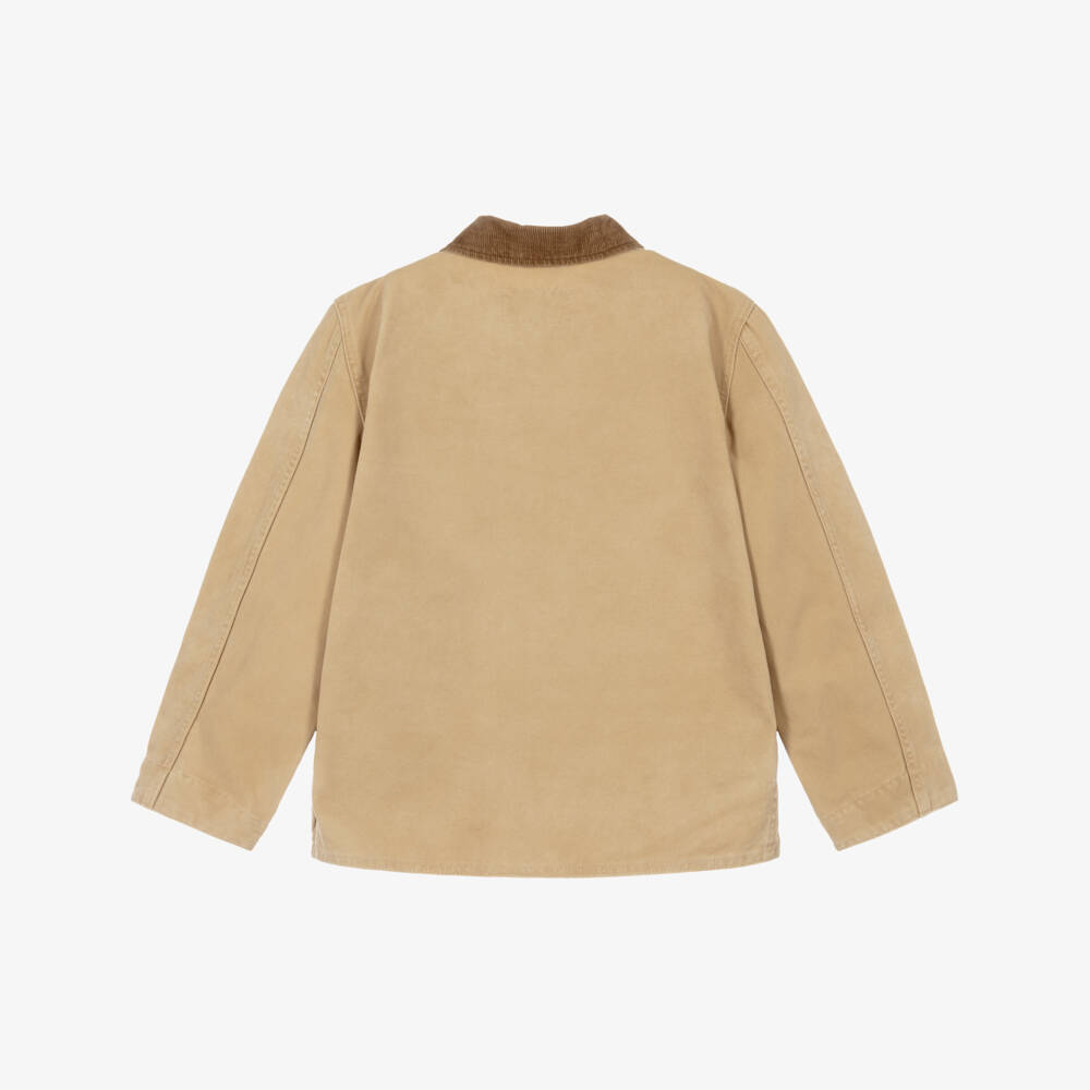 Ralph Lauren-Boys Beige Country Workwear Jacket | Childrensalon