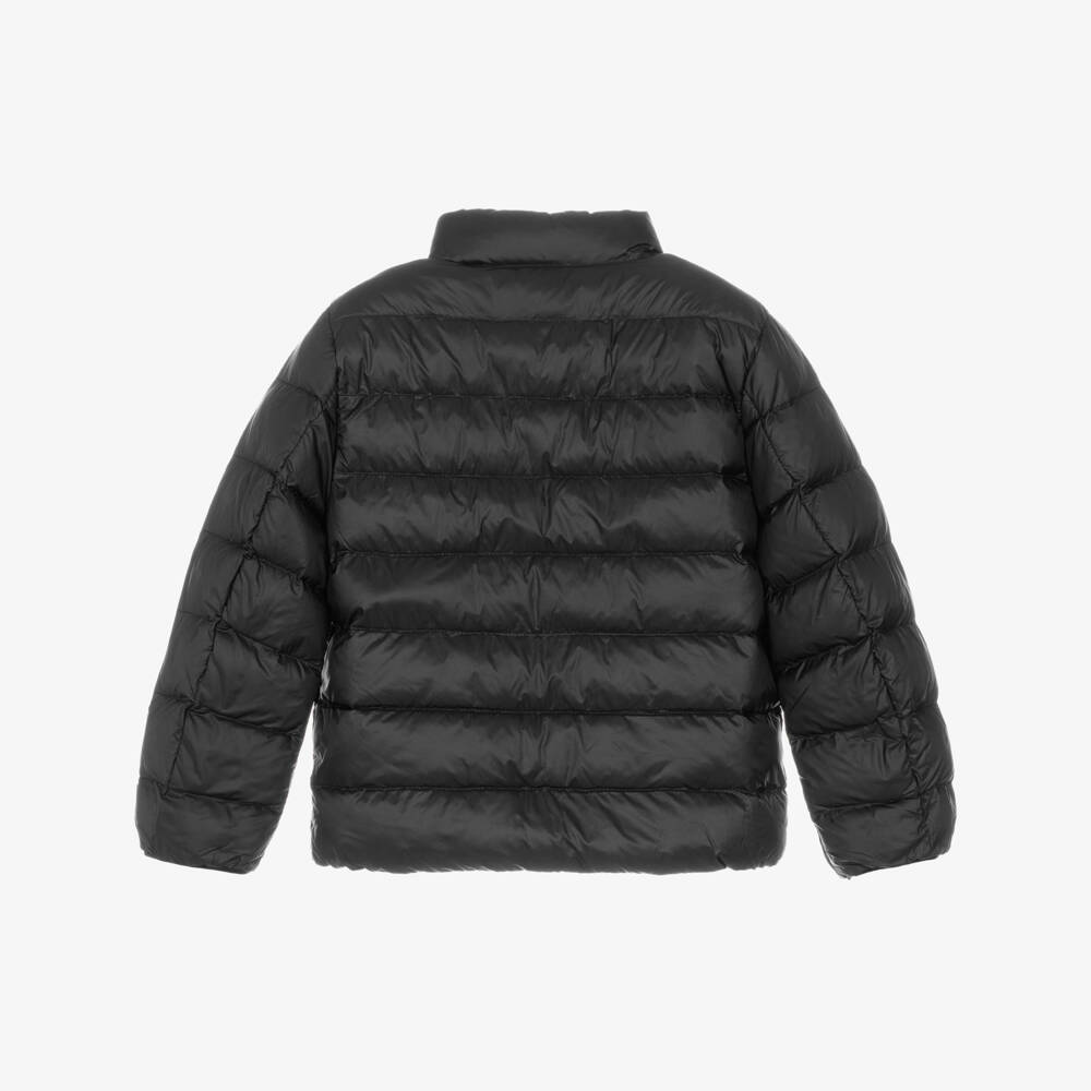 Ralph Lauren-Boys Black Packable Puffer Jacket | Childrensalon