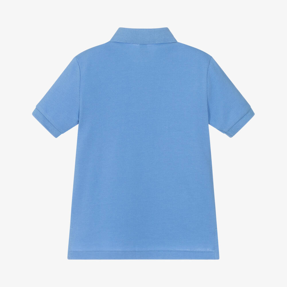 Polo Ralph Lauren Big Boys Skull Poplin Shirt Blue Size M