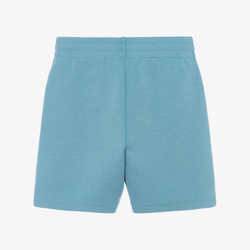 Ralph Lauren-Boys Blue Double-Knit Jersey Shorts | Childrensalon