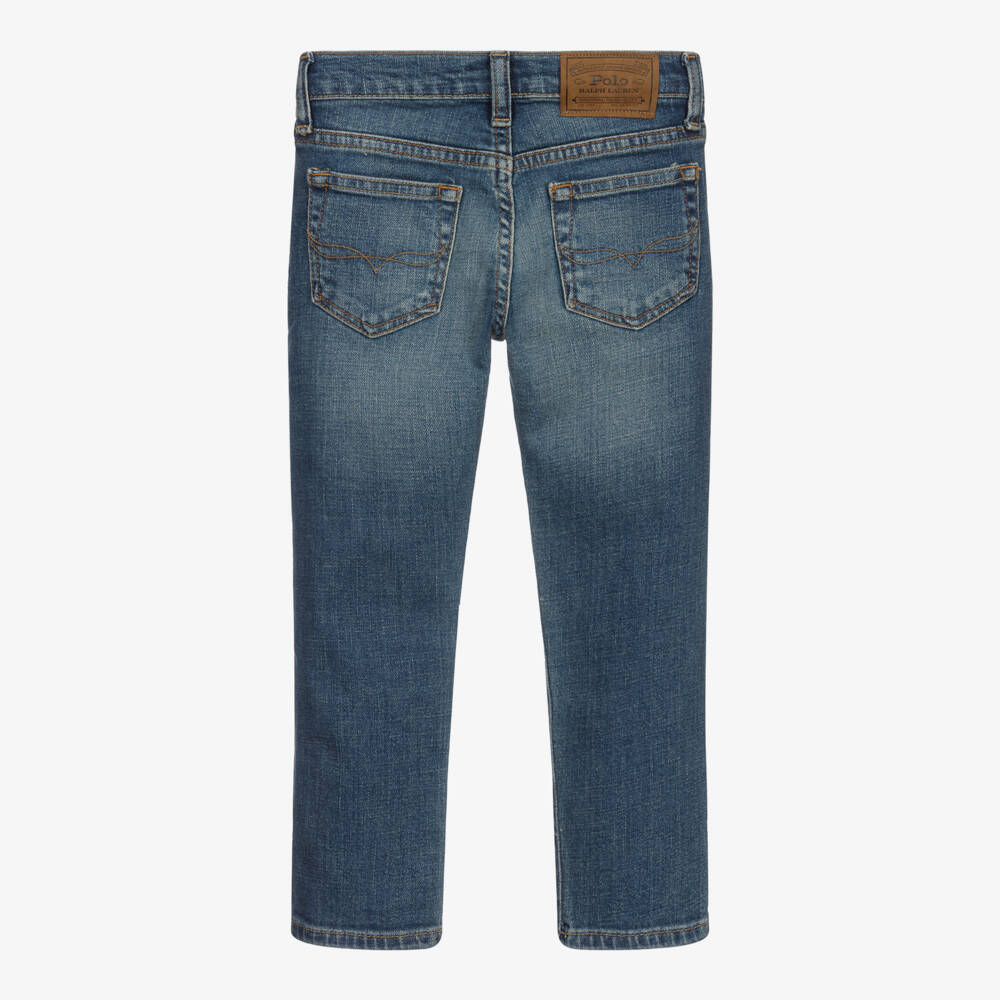 Ralph Lauren-Boys Blue Sullivan Slim Fit Jeans | Childrensalon
