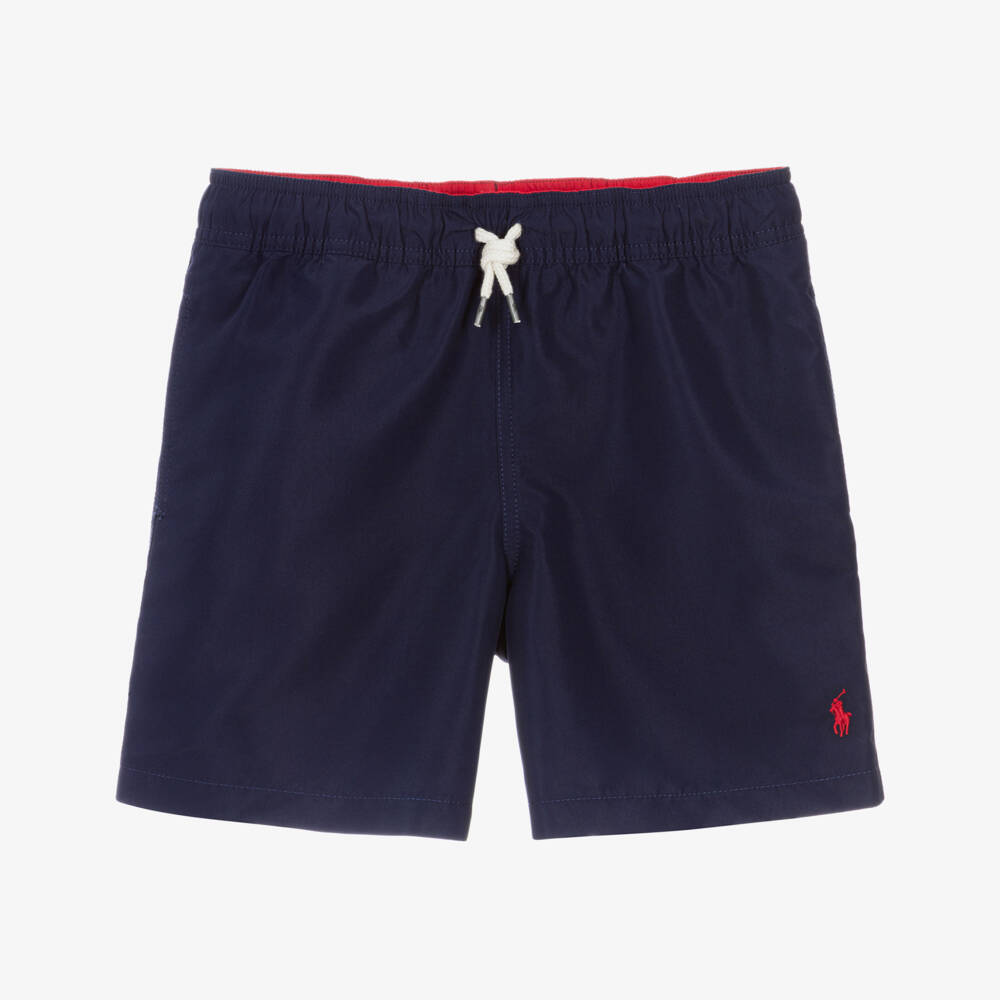 Ralph Lauren-شورت سباحة لون كحلي للأولاد | Childrensalon