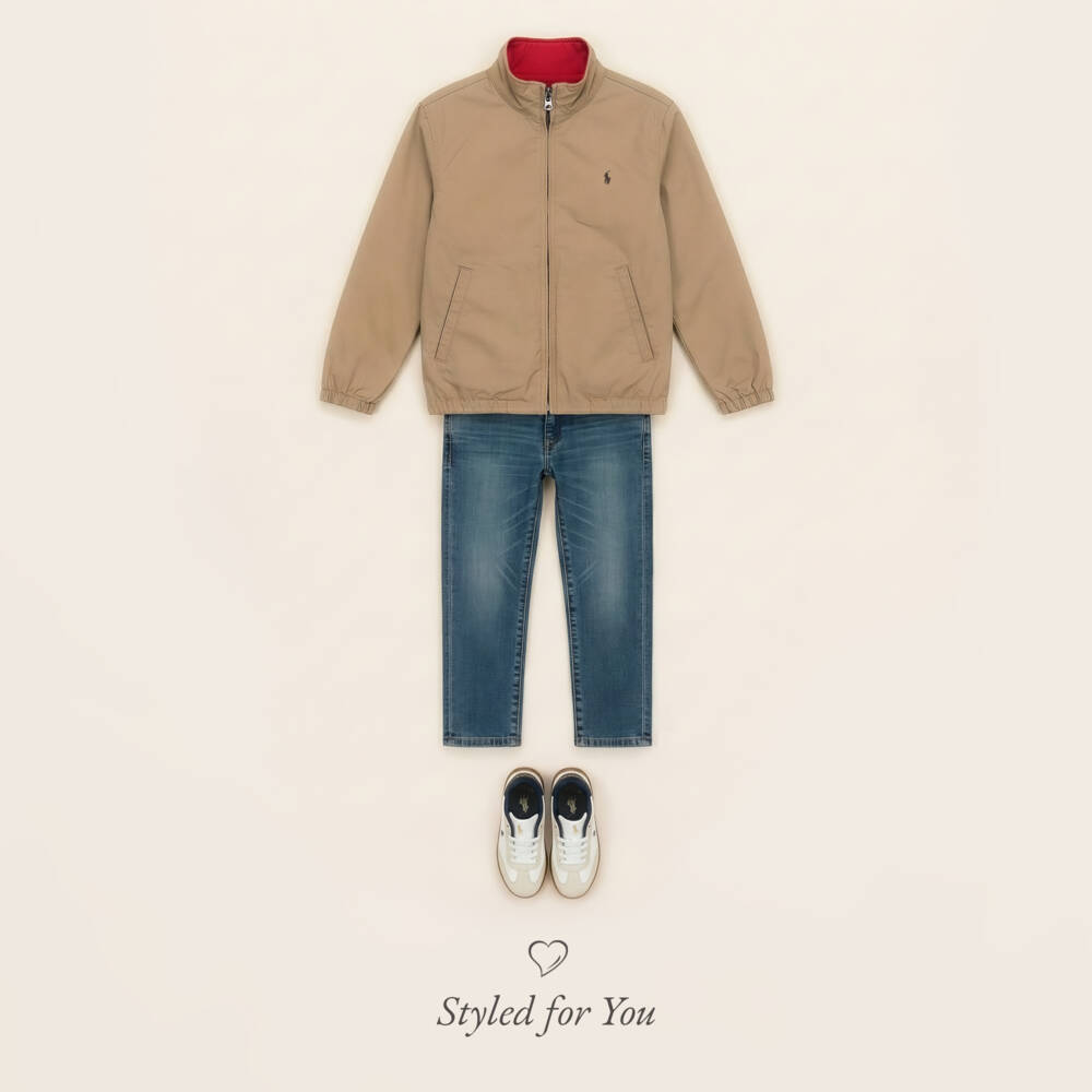 Ralph Lauren-Boys Blue Wash Sullivan Slim Leg Denim Jeans | Childrensalon