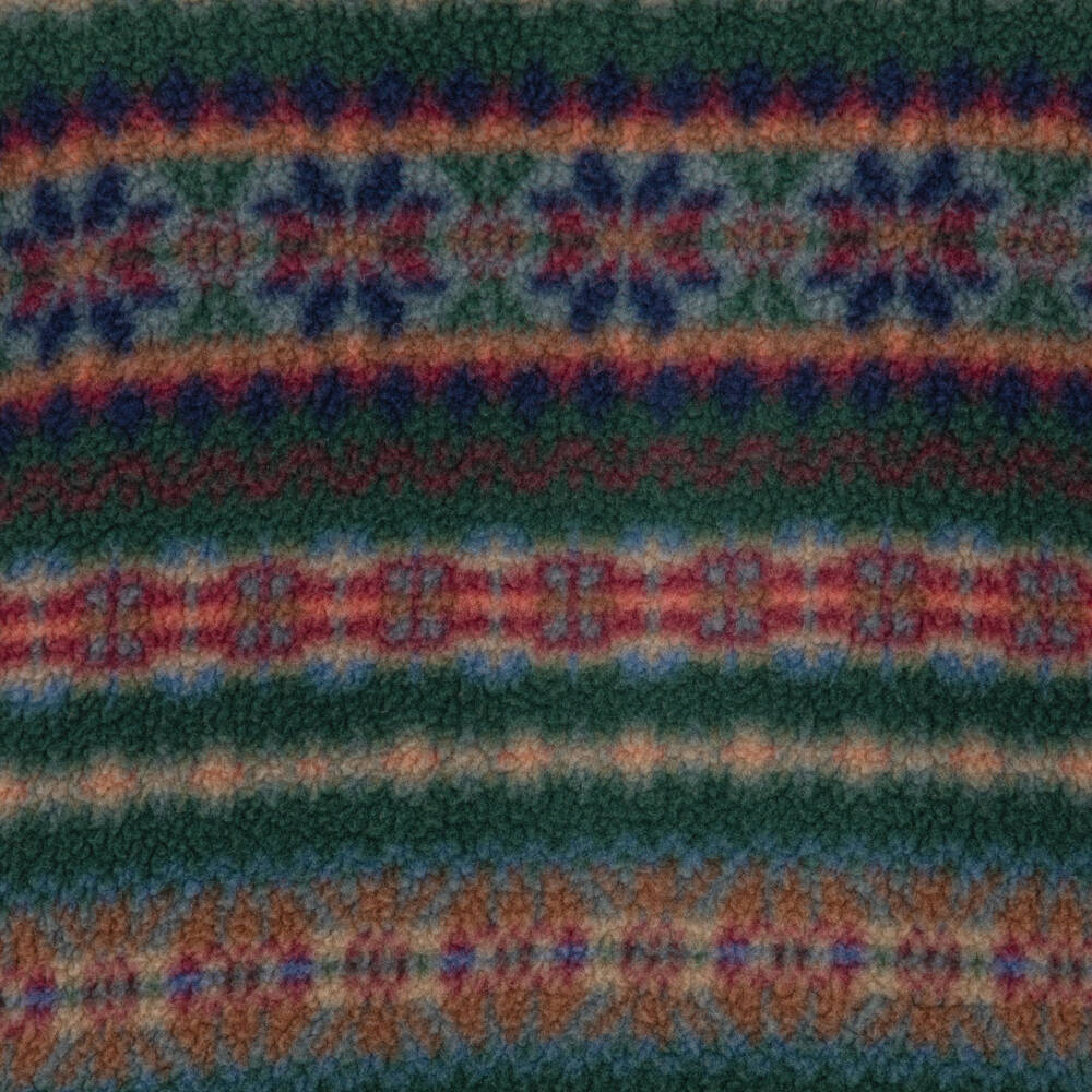 Ralph Lauren-Boys Green & Red Fair Isle Fleece Sweatshirt | Childrensalon