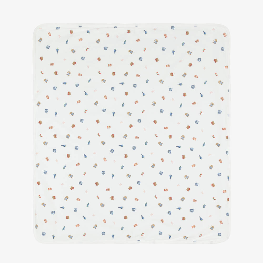 Ralph Lauren-Girls Cotton Babysuit Set with Polo Bears & Berry Prints | Childrensalon