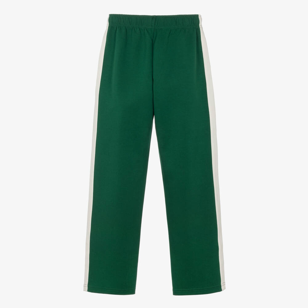 Ralph Lauren-Green Cotton-Blend Drawstring Joggers | Childrensalon