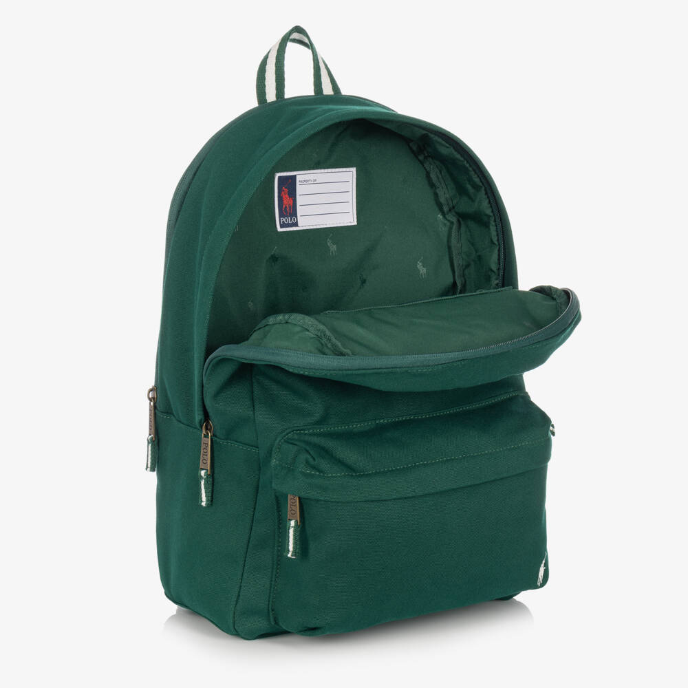 Ralph Lauren-Green Polo Athletic Backpack (43cm) | Childrensalon