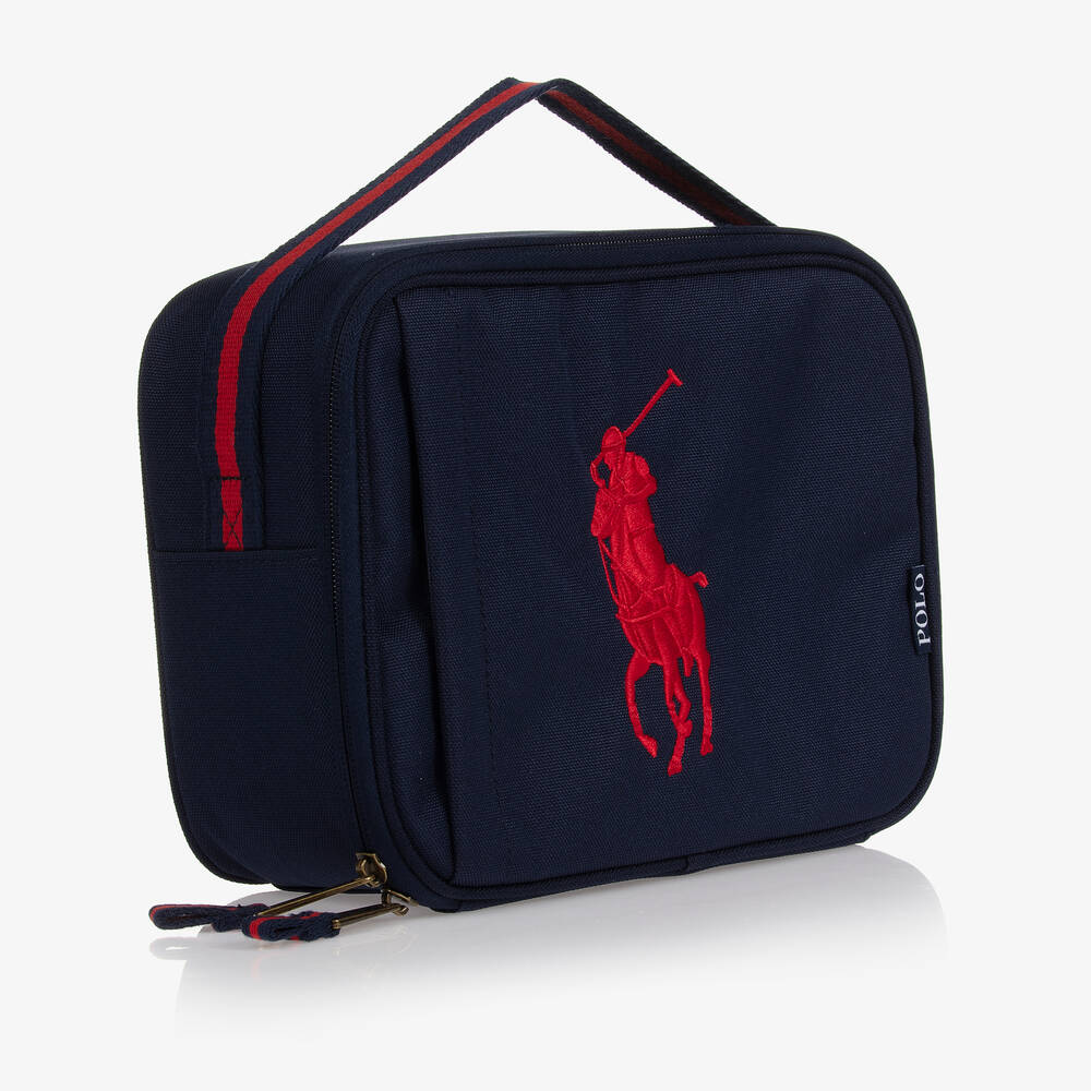 Ralph Lauren-Navy Blue Lunch Bag (26cm) | Childrensalon