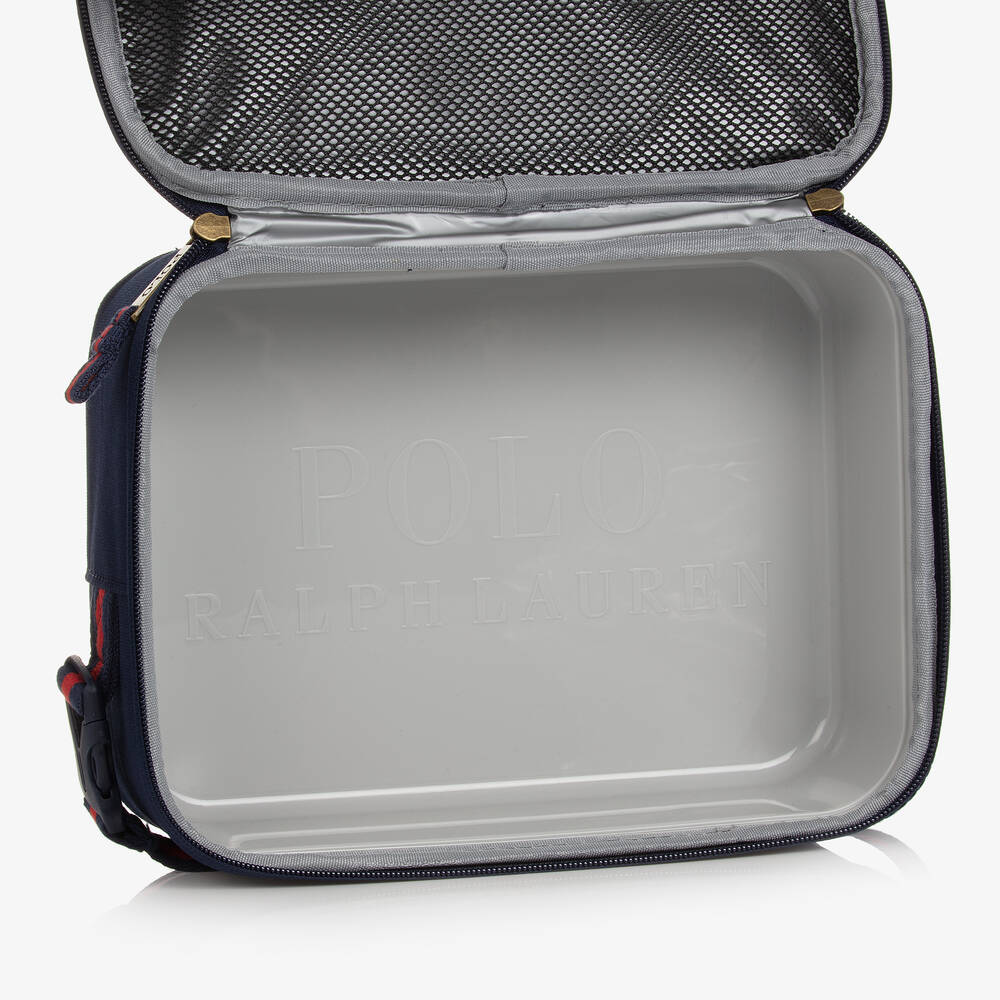 Ralph Lauren-Navy Blue Lunch Bag (26cm) | Childrensalon