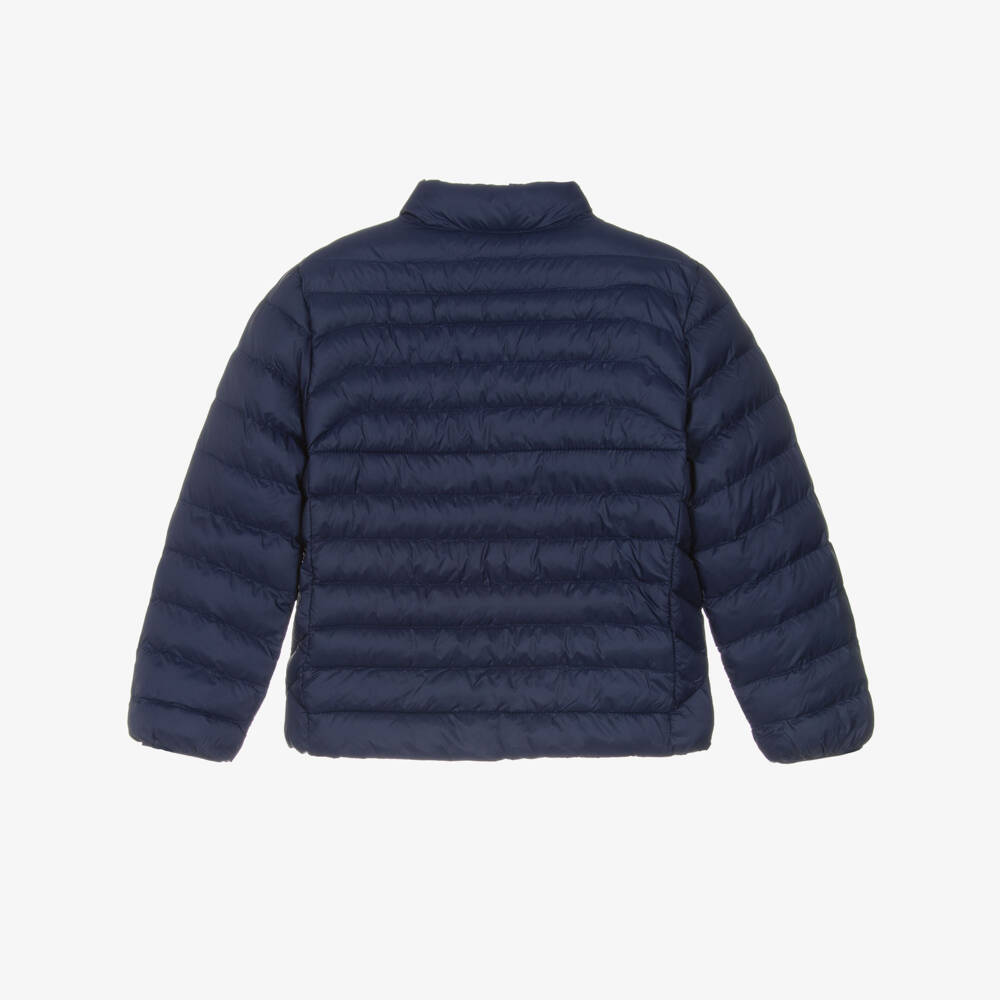 Ralph Lauren-Navy Blue Packable P-Layer 2 Puffer Jacket | Childrensalon