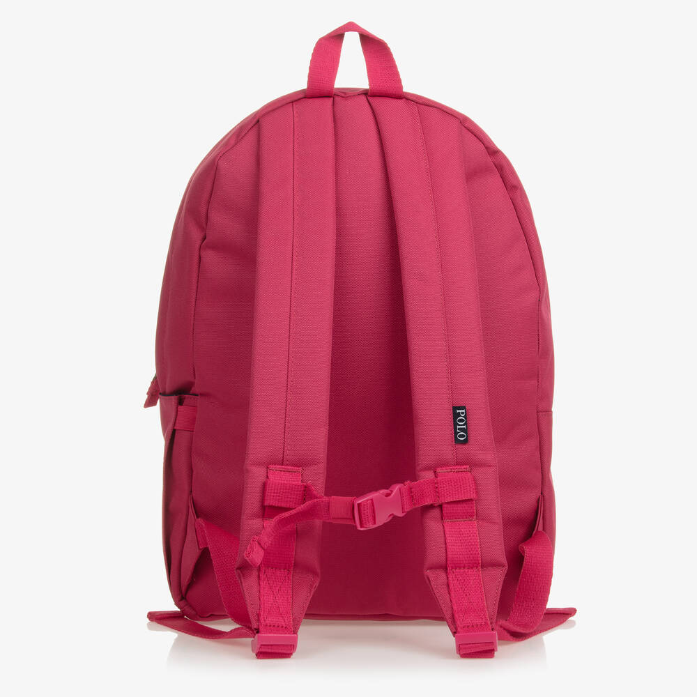 Ralph Lauren-Pink Pony Backpack (44cm) | Childrensalon