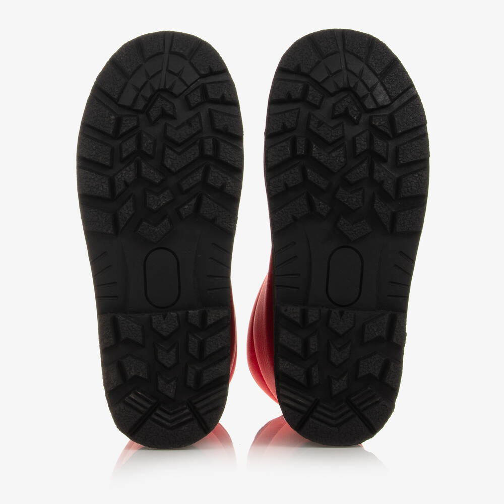 Polo Ralph Lauren-Teen Boys Red & Black Snow Boots | Childrensalon