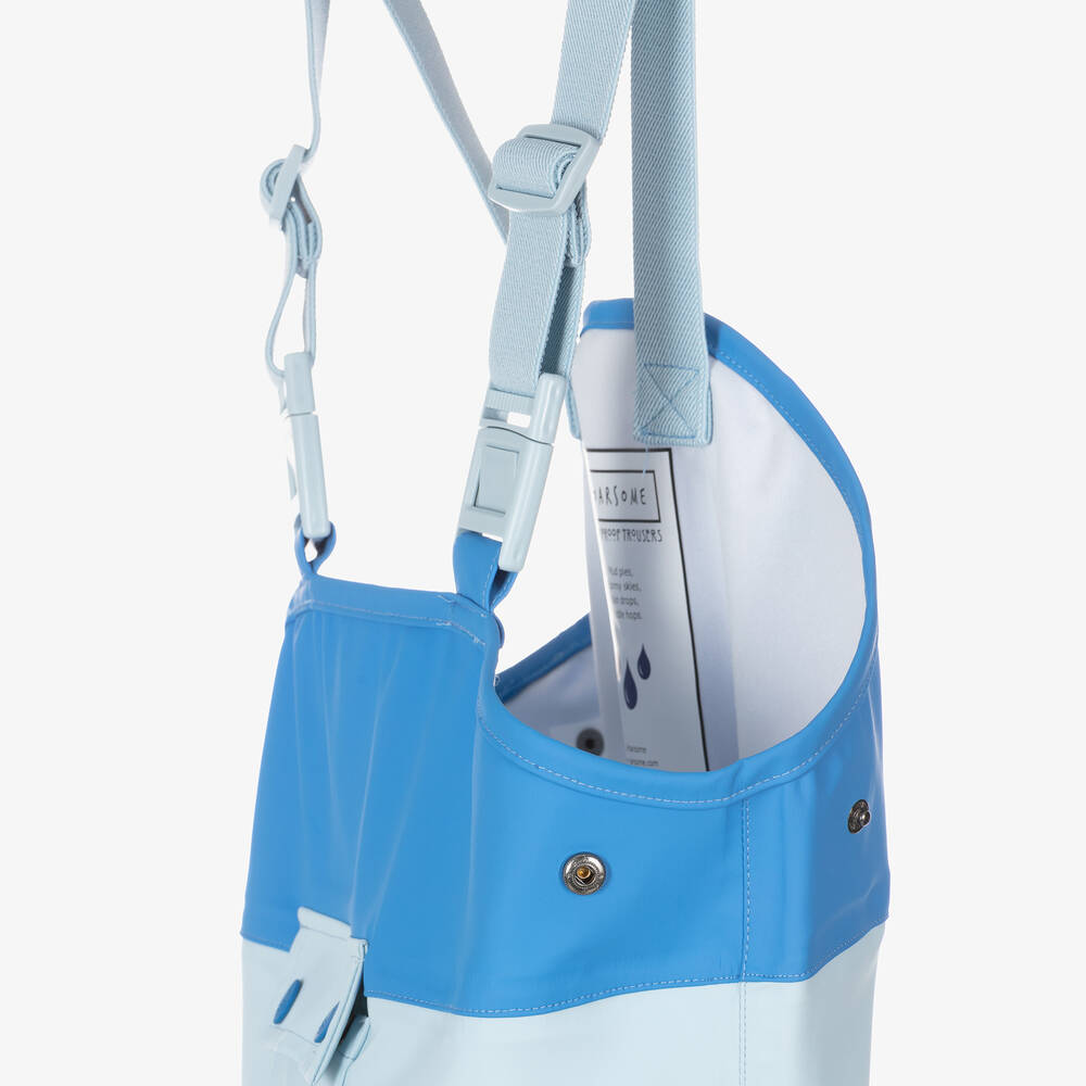 Roarsome-بنطلون واقي من المطر لون أزرق للأولاد | Childrensalon