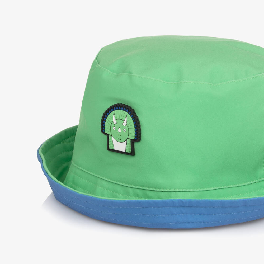 Roarsome-Blue Reef the Shark Reversible Bucket Hat | Childrensalon