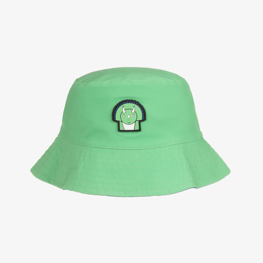 Roarsome-Blue Reef the Shark Reversible Bucket Hat | Childrensalon