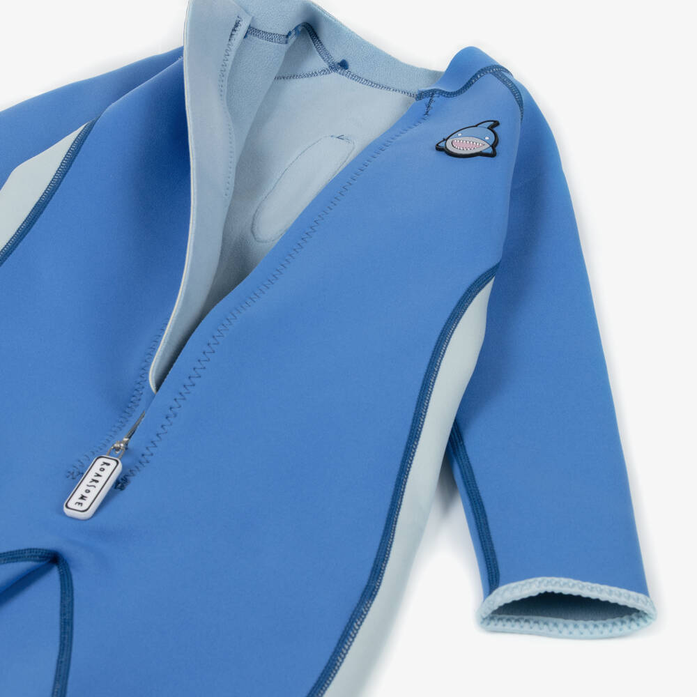 Roarsome-Blue Reef The Shark Short Wetsuit | Childrensalon