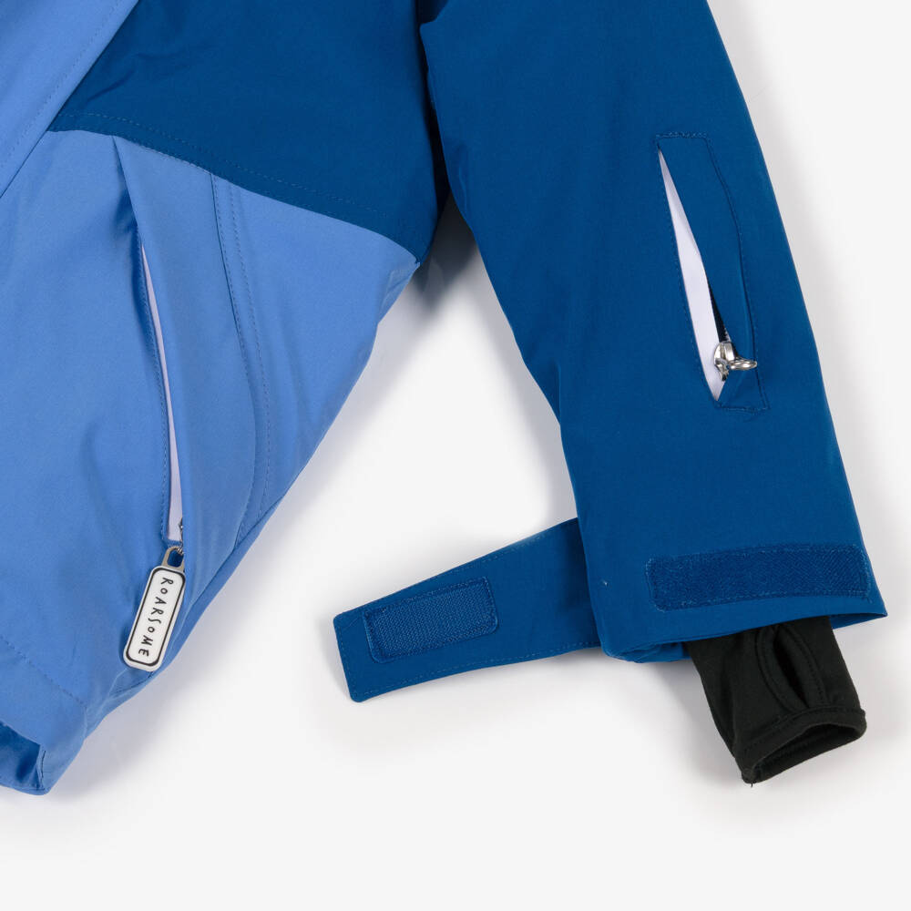 Roarsome-Лыжная куртка синяя Акула | Childrensalon