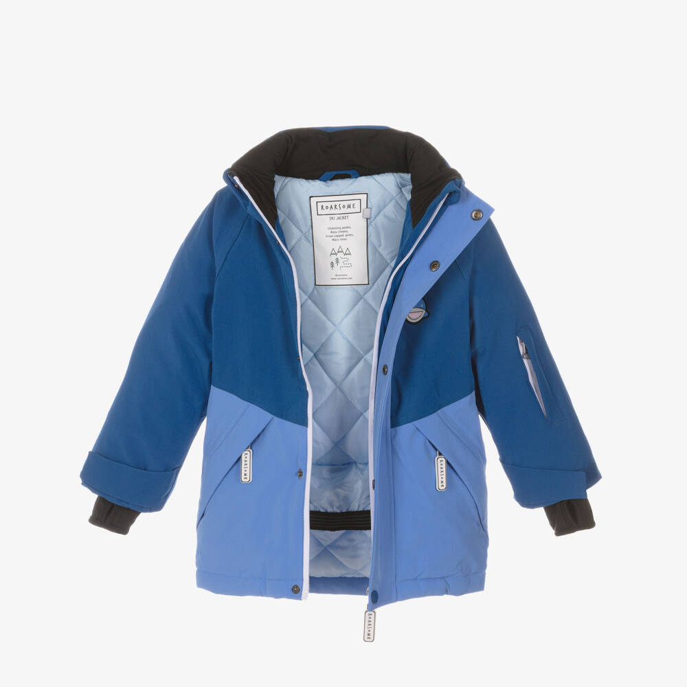 Roarsome-Лыжная куртка синяя Акула | Childrensalon