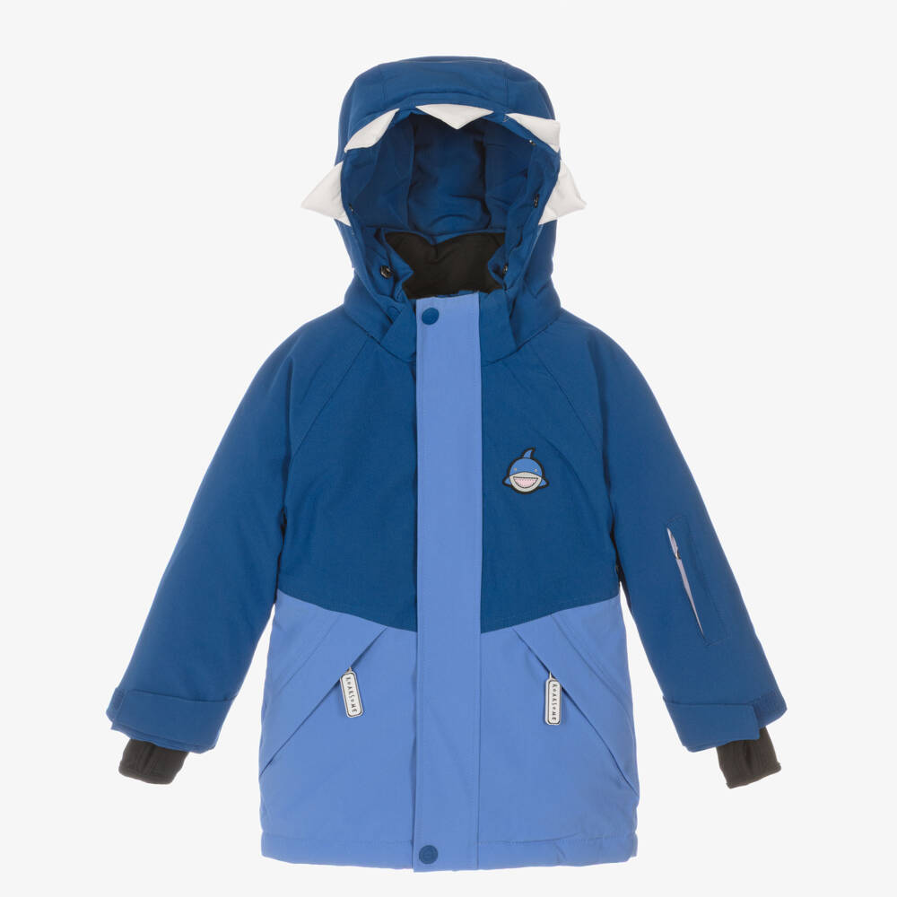 Roarsome-Лыжная куртка синяя Акула | Childrensalon