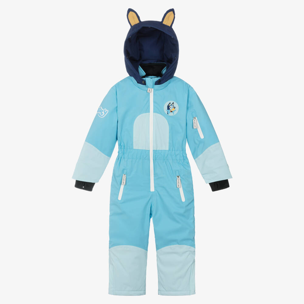 Roarsome-Blue Technical Bluey Snowsuit | Childrensalon