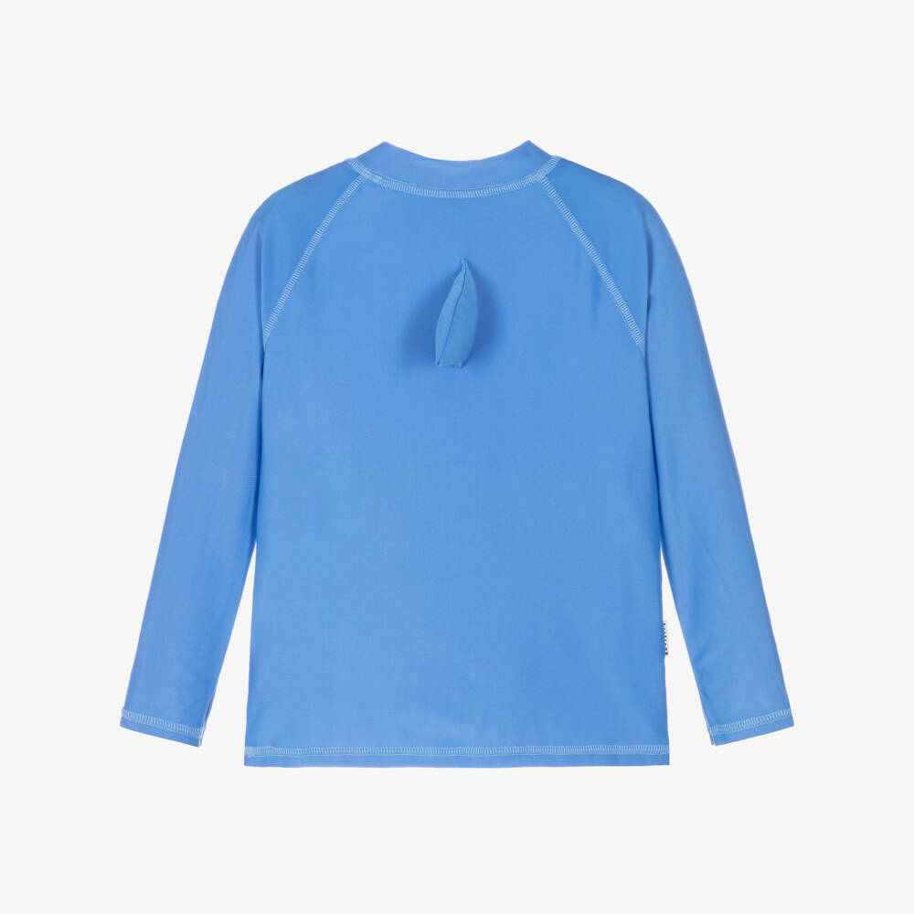 Roarsome-Boys Blue Reef The Shark Swim Top (UPF50+) | Childrensalon