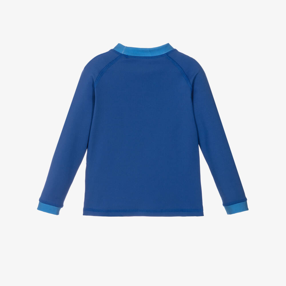 Roarsome-Boys Blue Squawk The Parrot Swim Top | Childrensalon