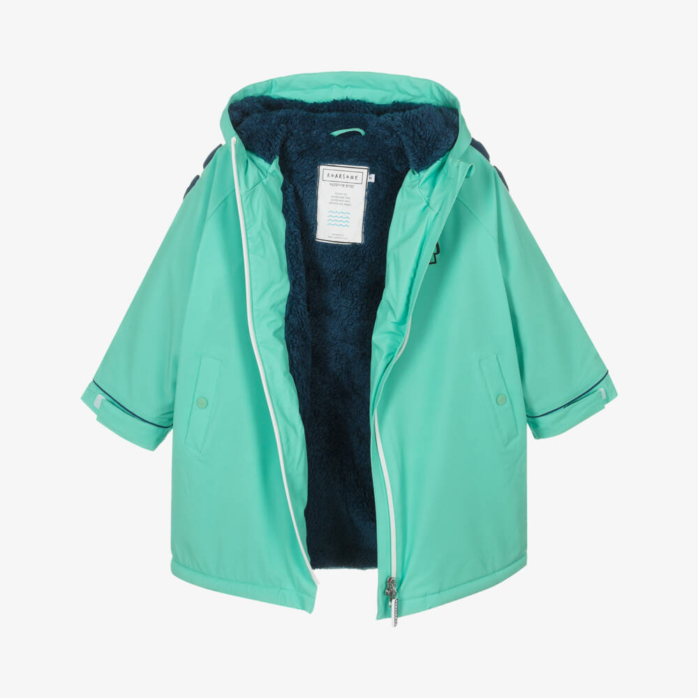 Roarsome-Boys Green Spike The Dinosaur Changing Coat | Childrensalon