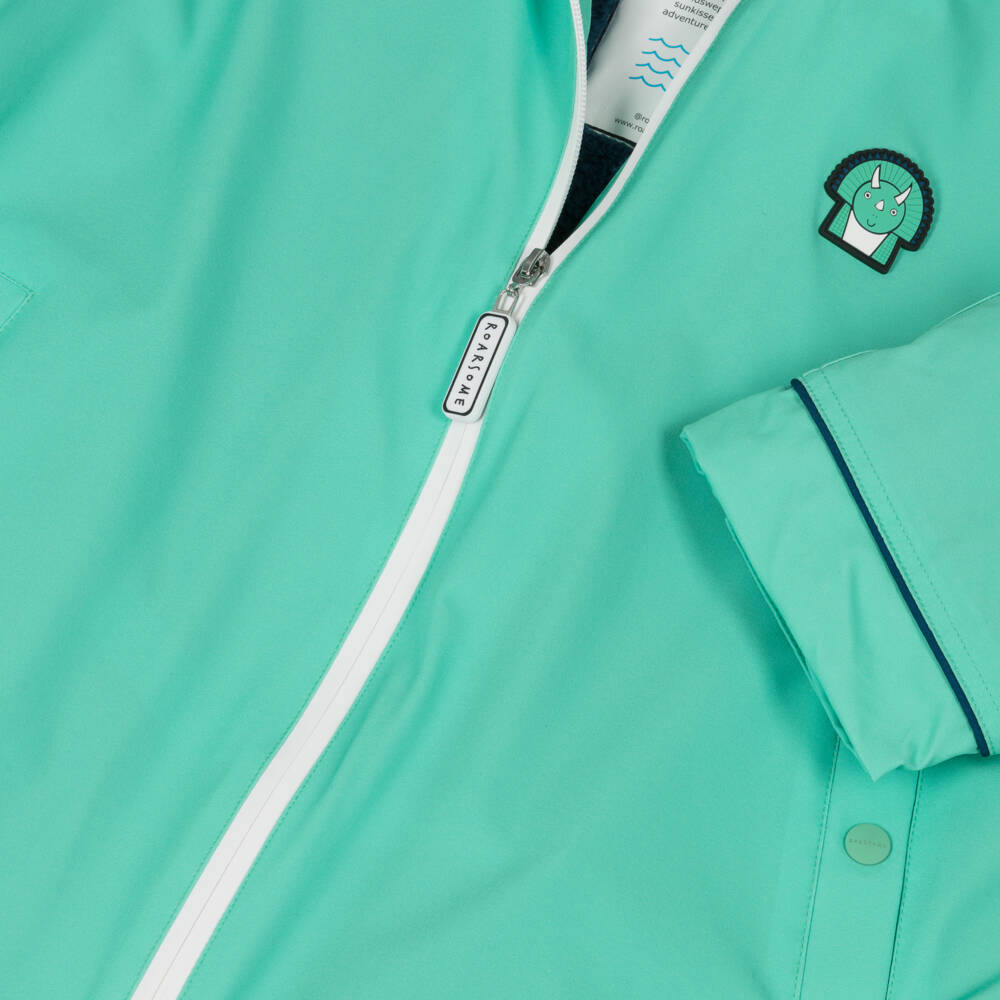 Roarsome-Boys Green Spike The Dinosaur Changing Coat | Childrensalon