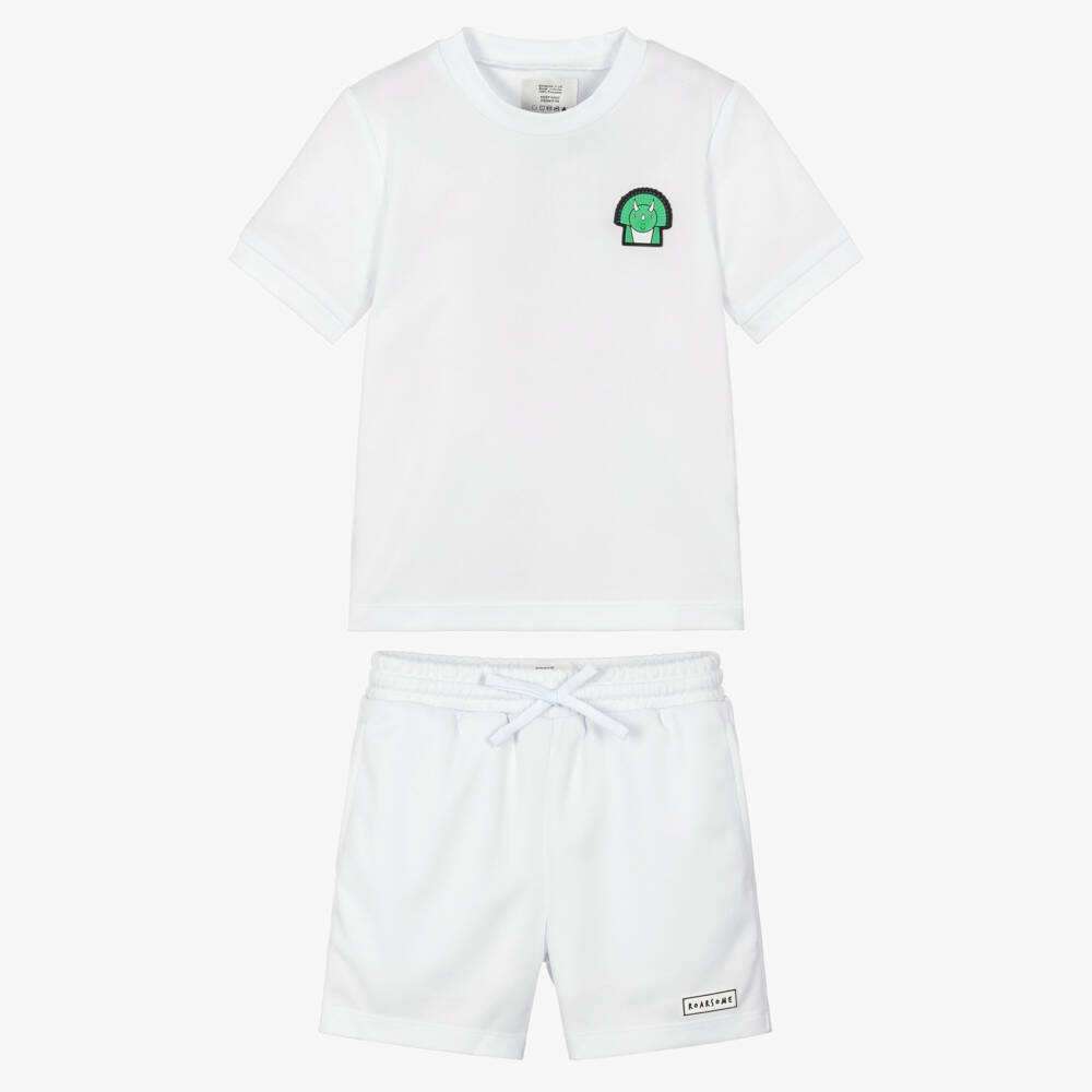 Roarsome-Boys Spike The Dinosaur Tennis Kit Shorts Set | Childrensalon