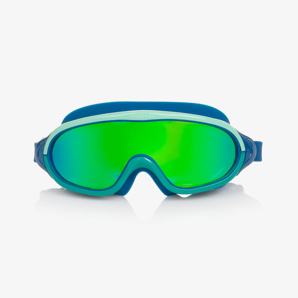 Roarsome-Bright Blue Swimming Goggles | Childrensalon