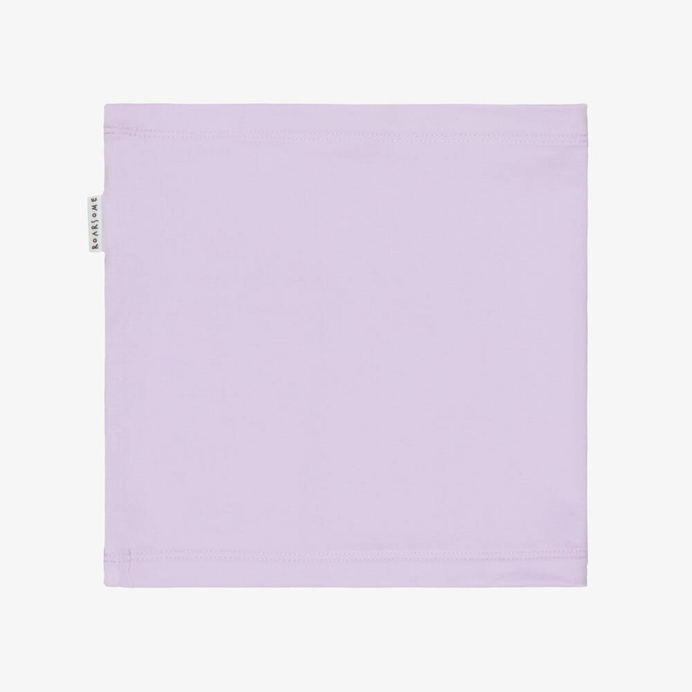 Roarsome-Girls Lilac Purple Bamboo Viscose Snood | Childrensalon