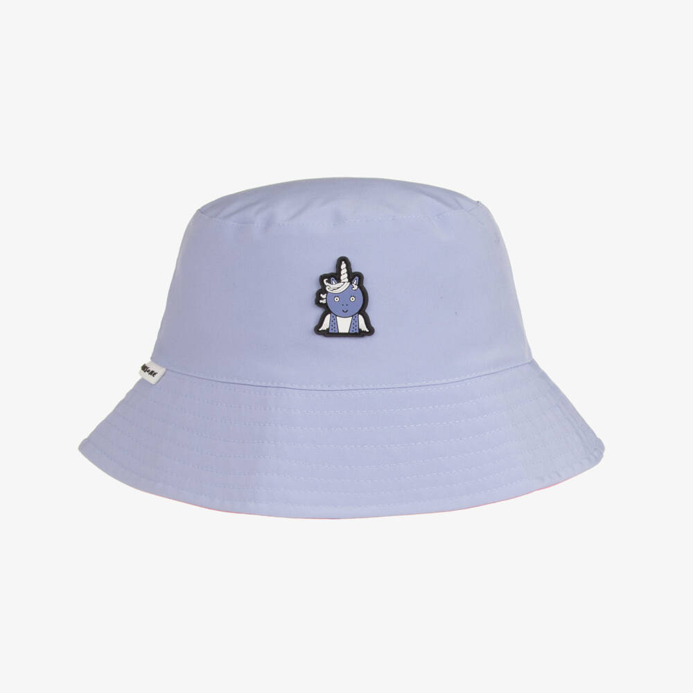 Roarsome-Girls Lilac Sparkle the Unicorn Reversible Bucket Hat | Childrensalon