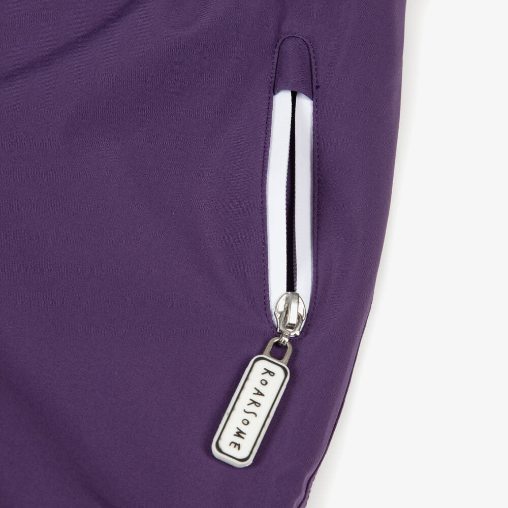 Roarsome-Лыжные брюки фиолетовые с зайчиком для девочек | Childrensalon