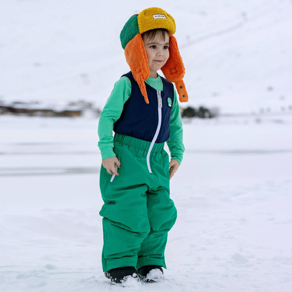 Roarsome-Green Bamboo Jersey Thermal Base Layer Set | Childrensalon