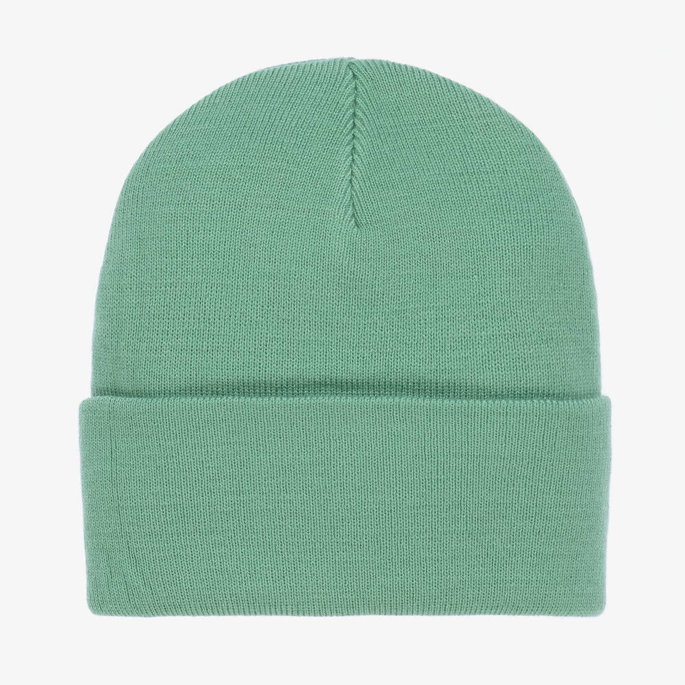 Roarsome-Green Knitted Beanie Hat | Childrensalon