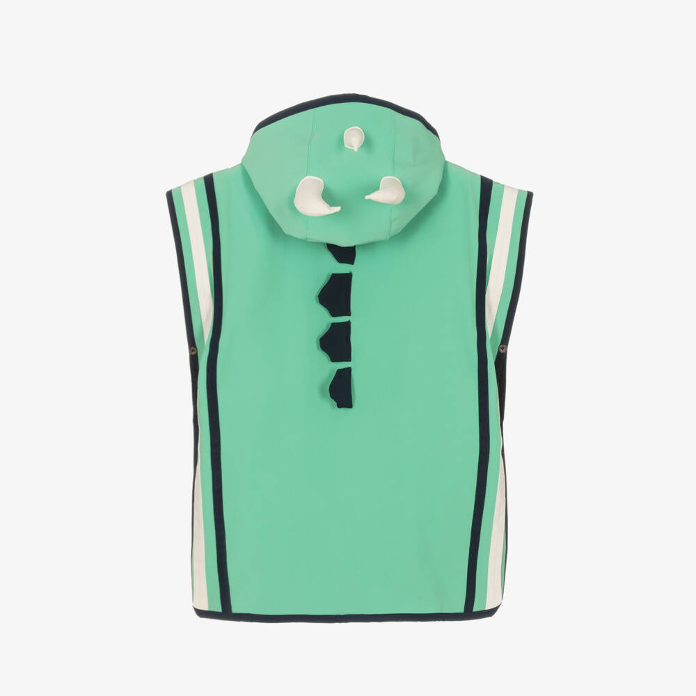 Roarsome-Green Spike The Dinosaur Poncho Towel | Childrensalon