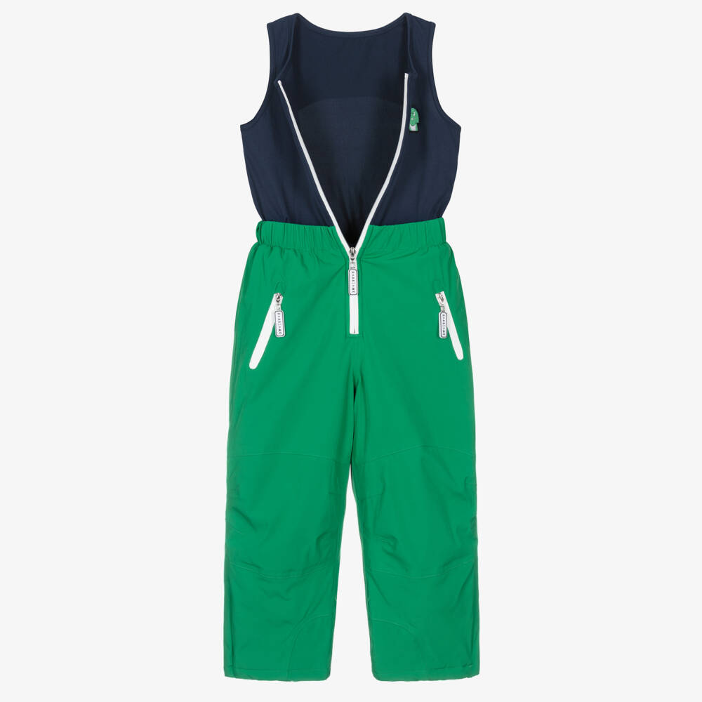 Roarsome-Лыжные брюки зеленые с динозавром Спайком | Childrensalon