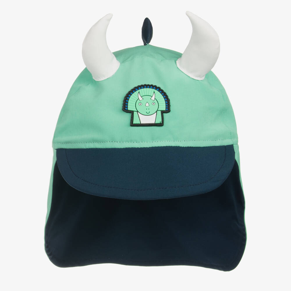 Roarsome-Green Spike The Dinosaur Sun Cap | Childrensalon