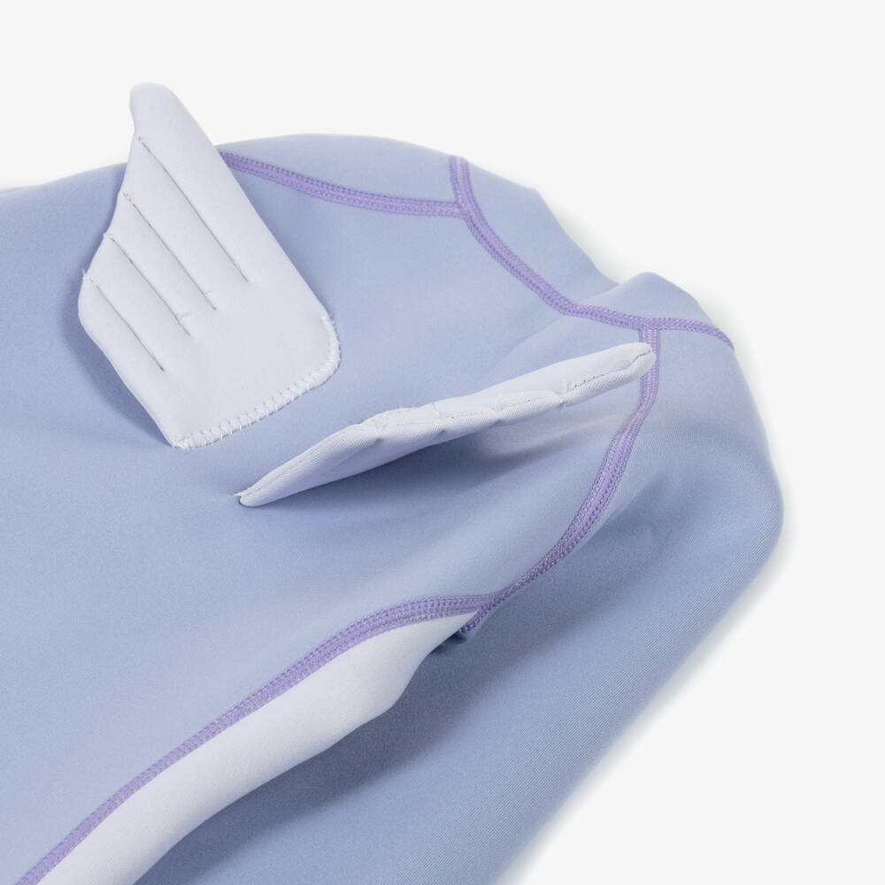 Roarsome-بدلة سباحة قصيرة لون بنفسجي ليلاك للبنات | Childrensalon