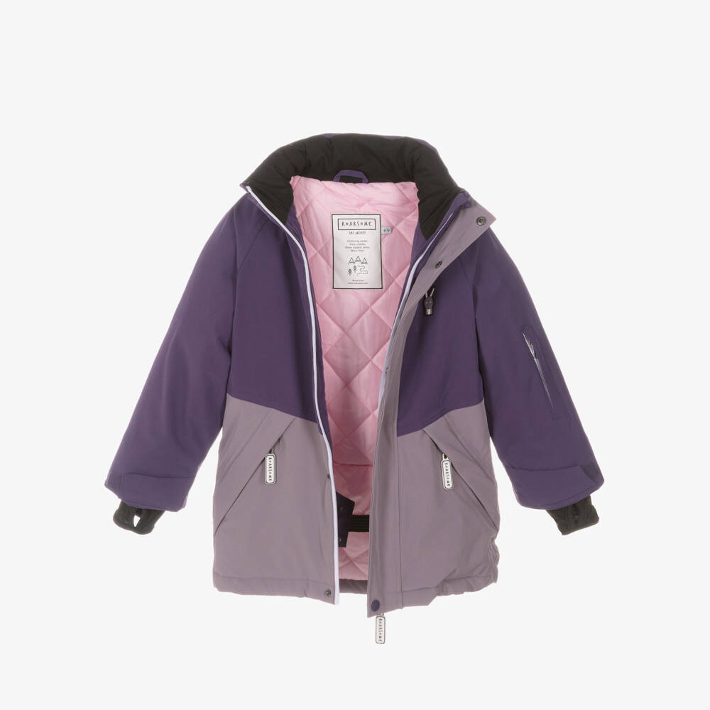 Roarsome-Лыжная куртка фиолетовая Зайчик для девочек | Childrensalon