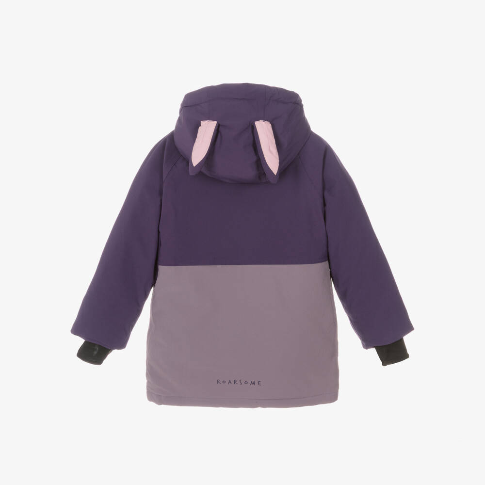 Roarsome-Лыжная куртка фиолетовая Зайчик для девочек | Childrensalon