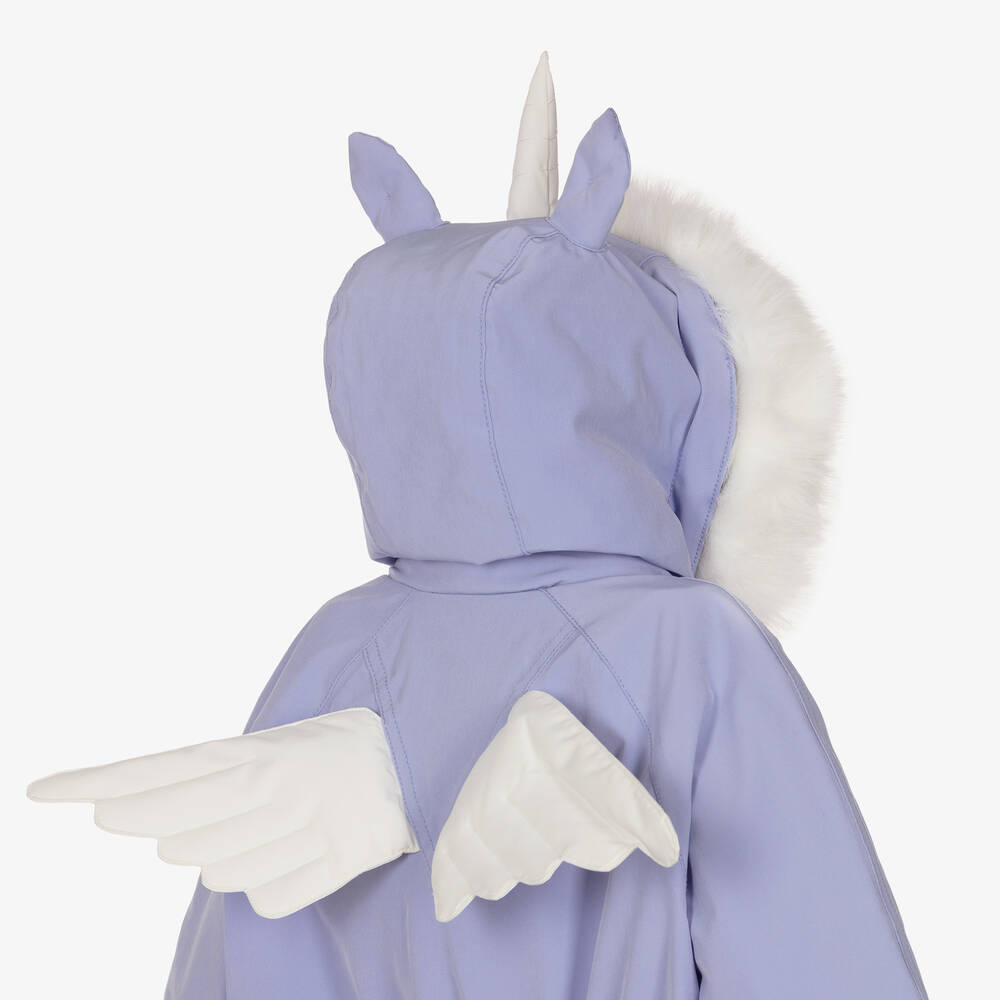 Roarsome-Purple Sparkle The Unicorn Snowsuit | Childrensalon