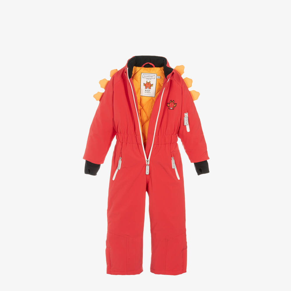 Roarsome-Red Blaze The Dragon Snowsuit | Childrensalon