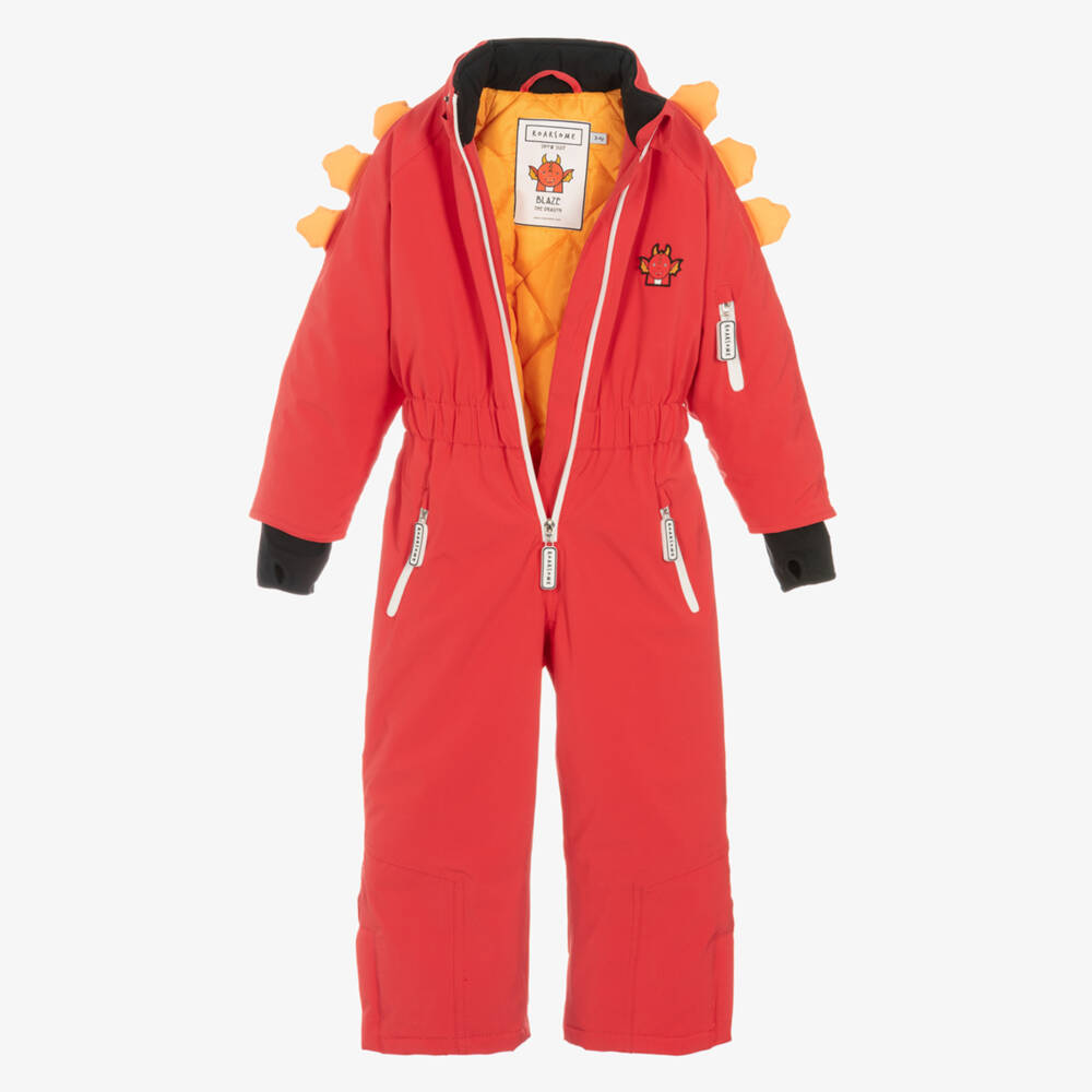 Roarsome-Red Blaze The Dragon Snowsuit | Childrensalon