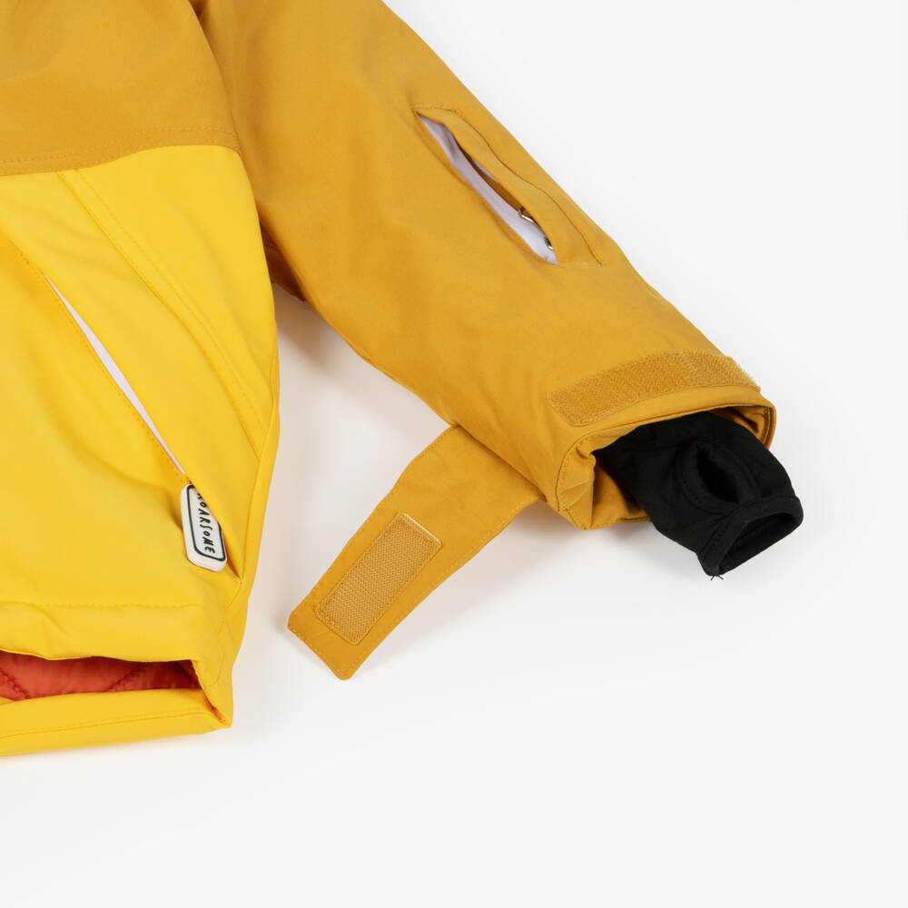 Roarsome-Лыжная куртка желтая в виде львёнка | Childrensalon