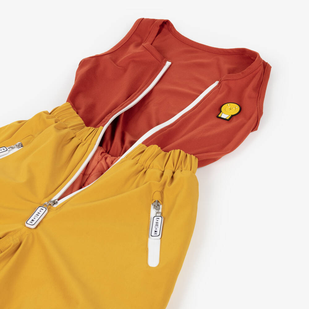 Roarsome-Лыжные брюки жёлтые Львенок | Childrensalon