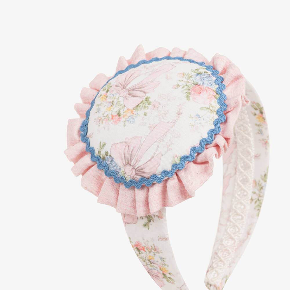 Rochy-Girls Pink Rosette Hairband | Childrensalon