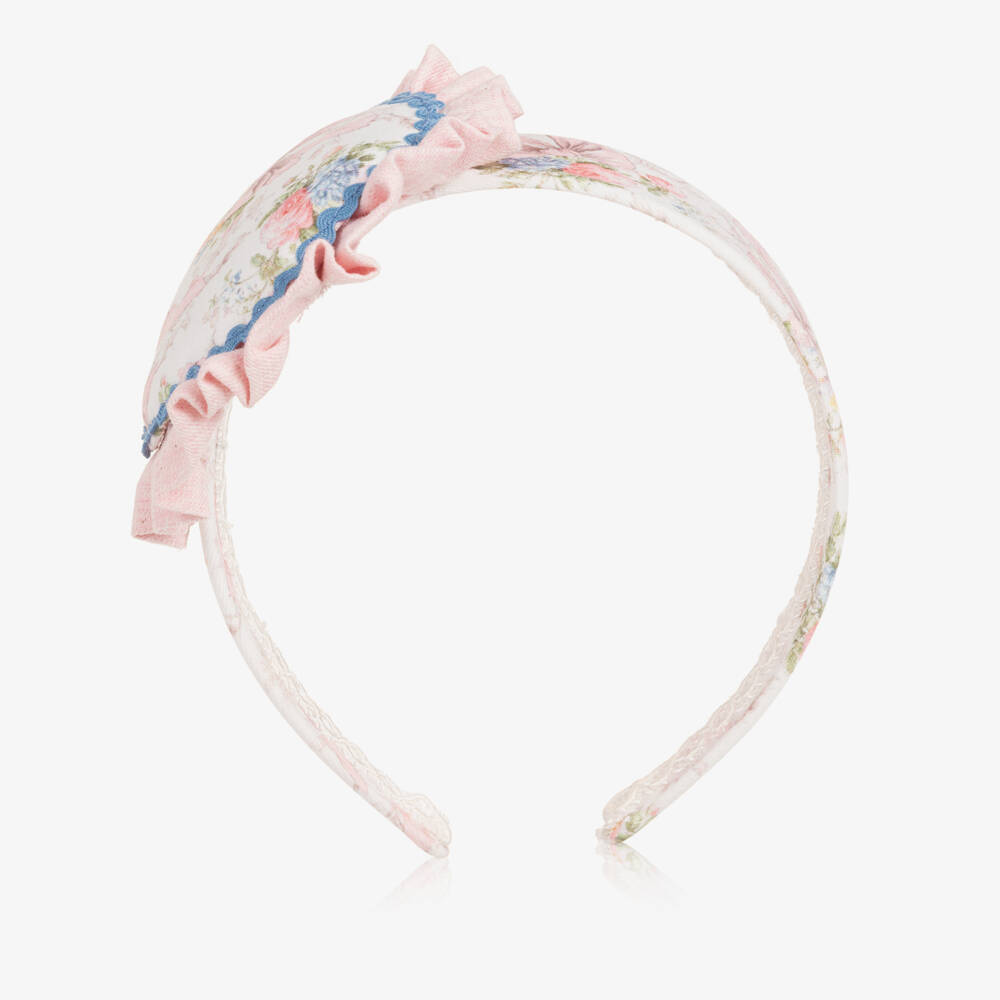 Rochy-Girls Pink Rosette Hairband | Childrensalon