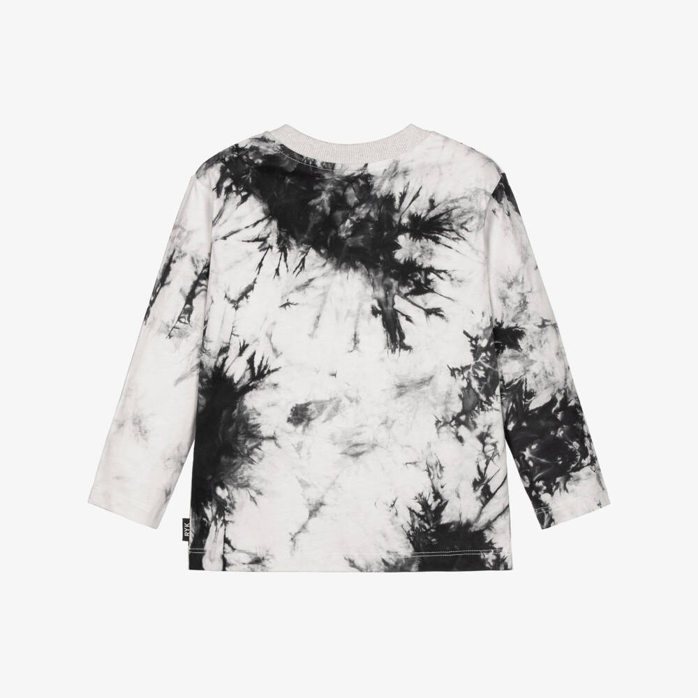 Rock Your Baby-Boys Light Grey Ace Logo Top | Childrensalon