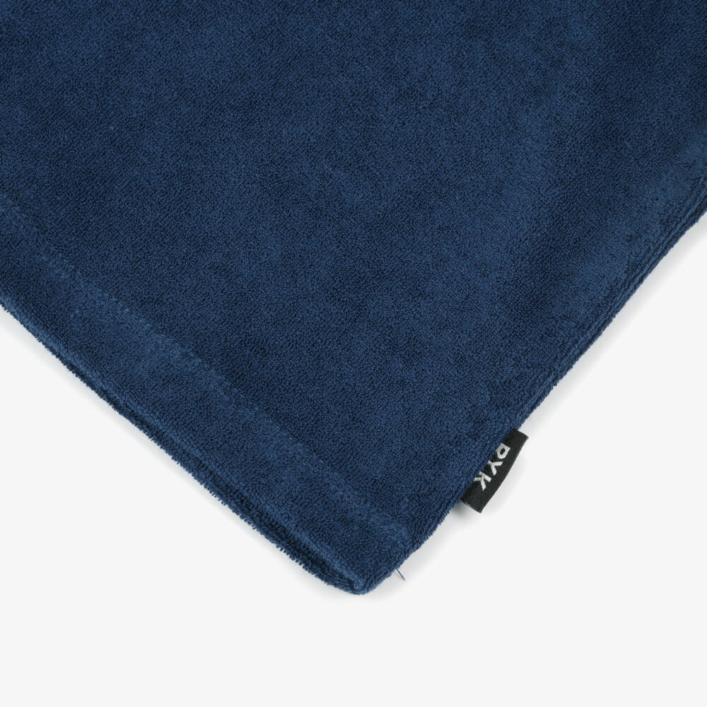 Rock Your Baby-Boys Navy Blue Terry Towelling Polo Shirt with Zip | Childrensalon